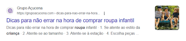 Meta descrição