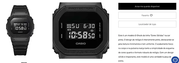 5600 da Casio